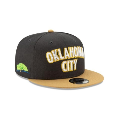 Sapca New Era Oklahoma City Thunder NBA 2019 NBA Authentics City Series 9FIFTY Snapback - Gri